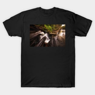 Secret Waterfall in the Forest T-Shirt